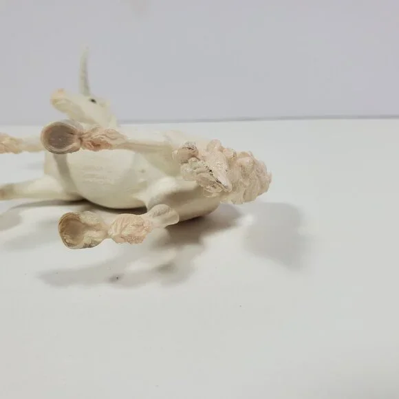 2004 Schleich White Unicorn Glitter Sparkle Mane And Tail Figurine 4 Inches - Picture 12 of 15